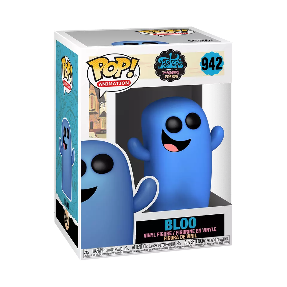 Funko Pop - Fosters Home for Imaginary Friends Vinyl Figure - Bloo 942