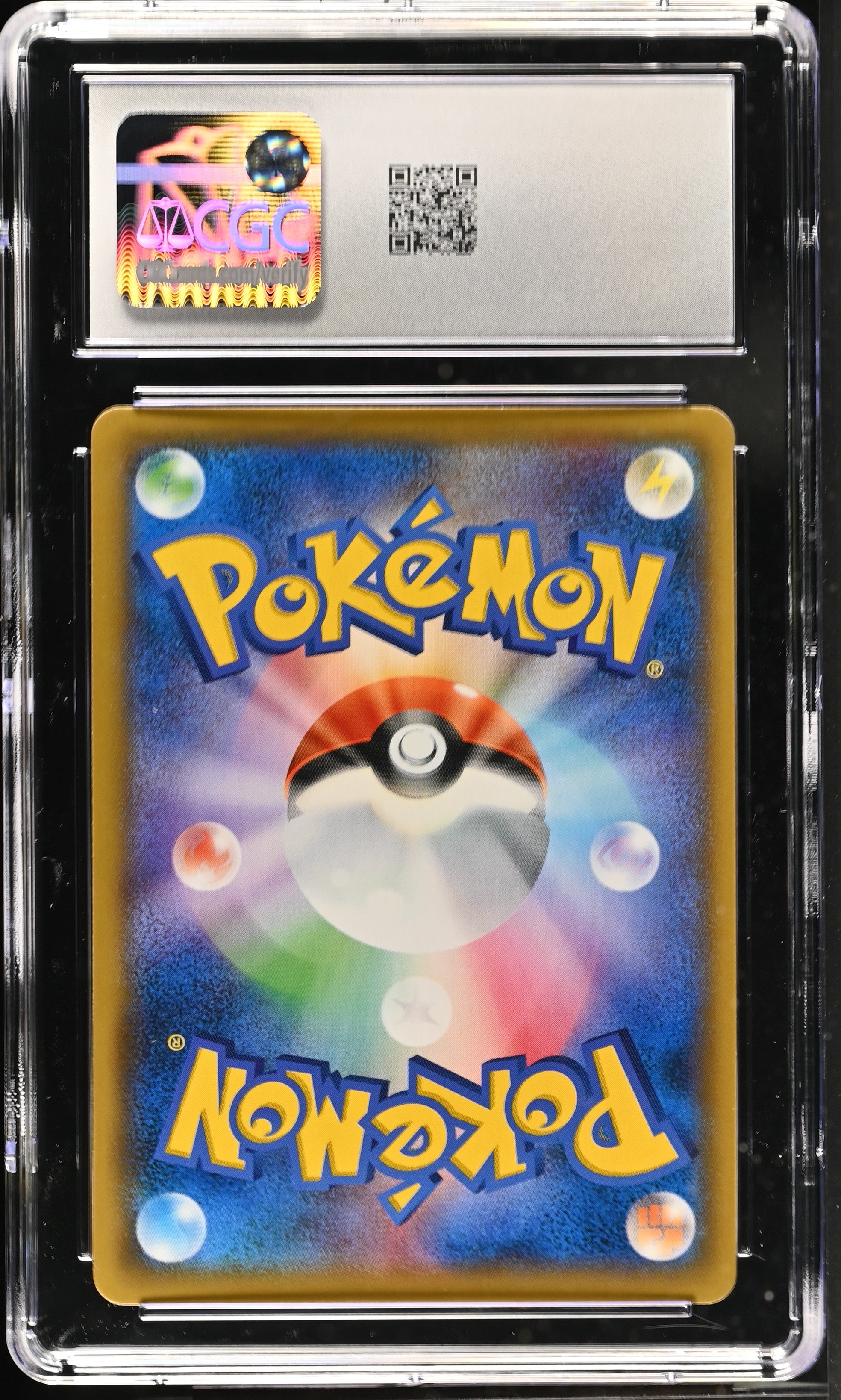 Eevee & Snorlax Gx - 066/095 CGC 9 Tag Bolt Holo Pokemon - Mint
