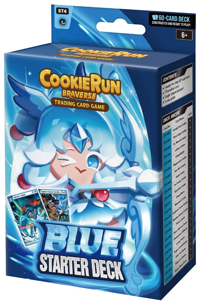 CookieRun Braverse TCG Starter Deck - ST4 Brave Beginning Blue