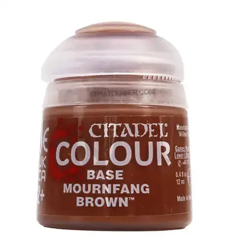 Hobby Paint - Citadel Colour Warhammer Base - MOURNFANG BROWN