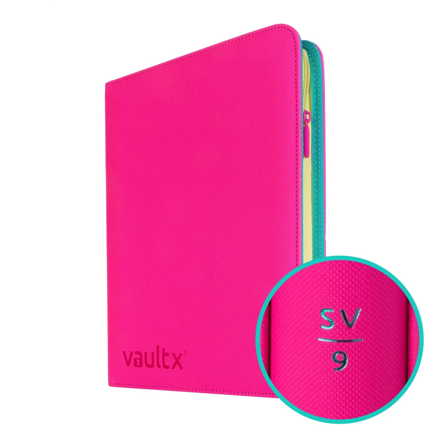 VaultX Zip Binder - Exo-Tec 9 Pocket - SV9 Pink Journey Together
