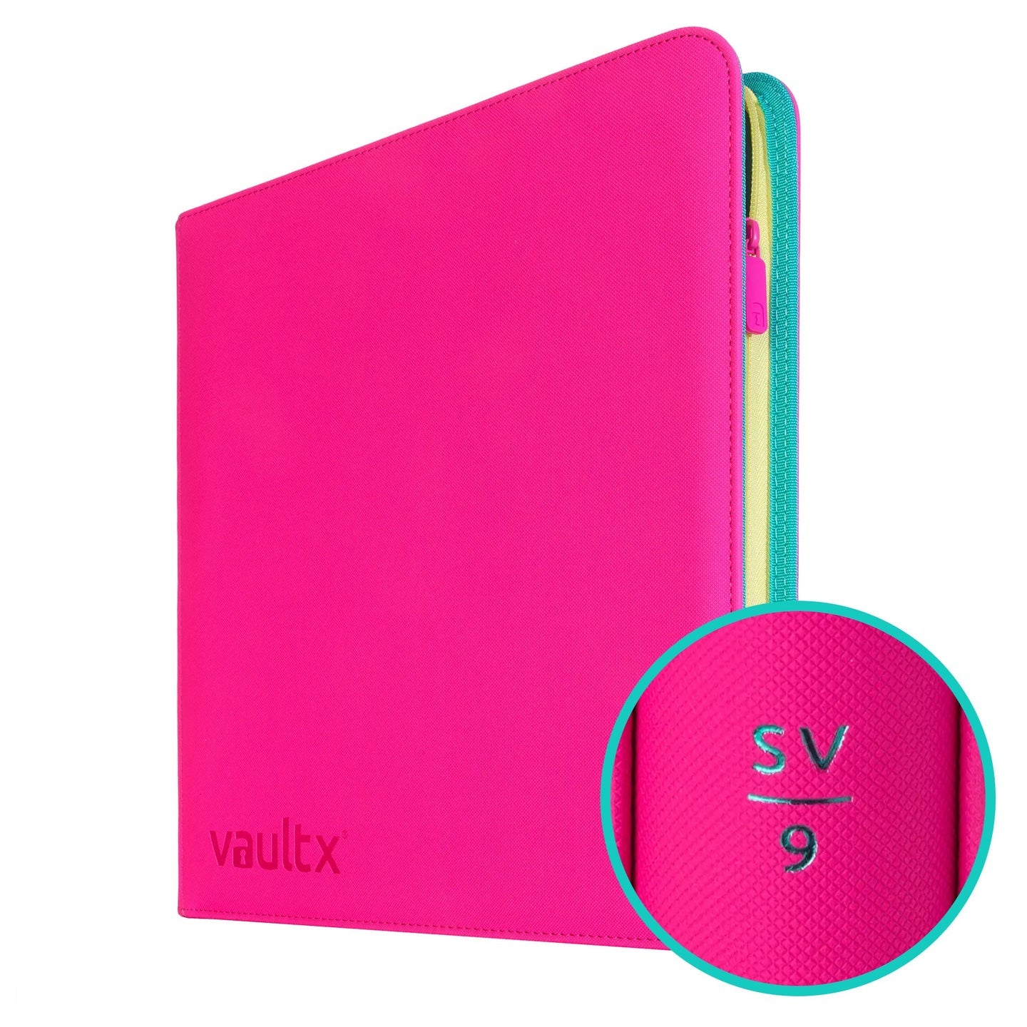VaultX Zip Binder - Exo-Tec 12 Pocket - SV9 Pink Journey Together