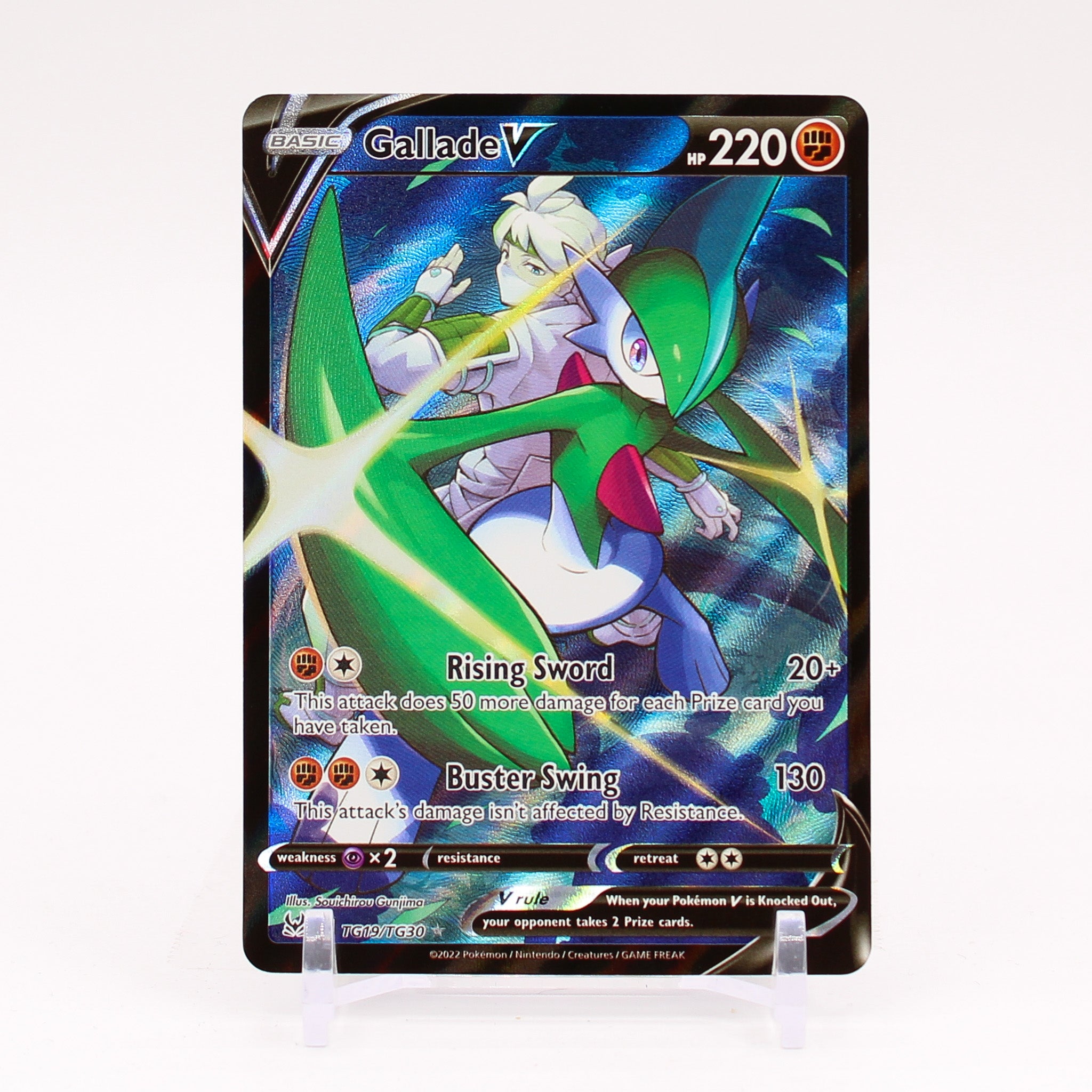 Gallade V - TG19/TG30 Lost Origin TRAINER GALLERY Pokemon - NM/MINT