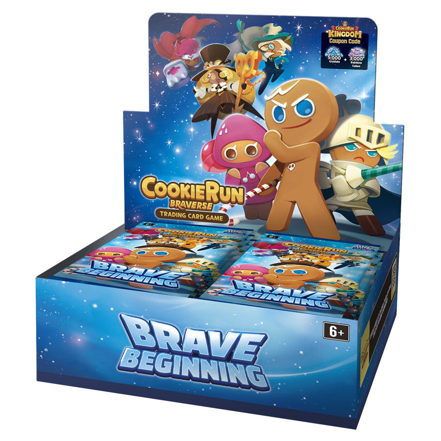 CookieRun Braverse TCG Booster Box - Brave Beginning Set 1 (28 Packs)