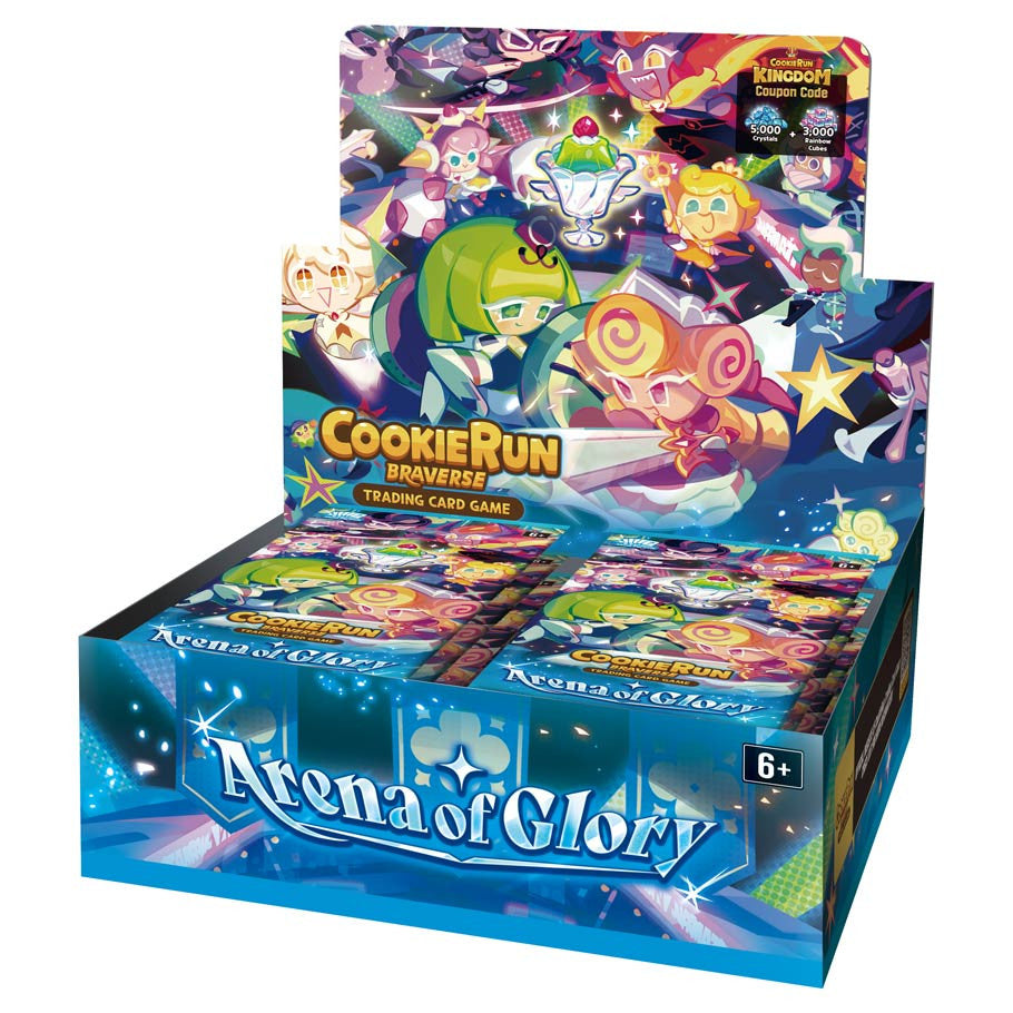 CookieRun Braverse TCG Booster Box - Arena of Glory Set 3 (28 Packs)