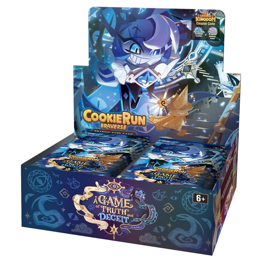 CookieRun Braverse TCG Booster Box - A Game of Truth & Deceit Set 4 (28 Packs)