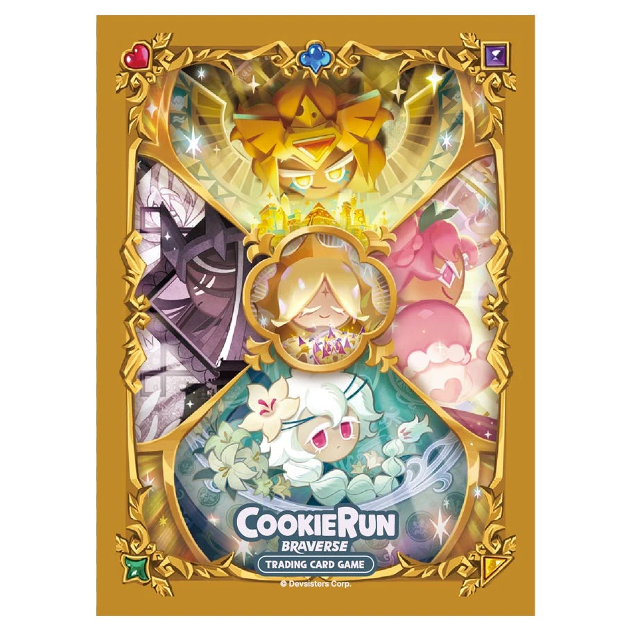 Cookierun Standard Card Sleeves - Glow Age of Heroes and Kingdoms (65 Count)