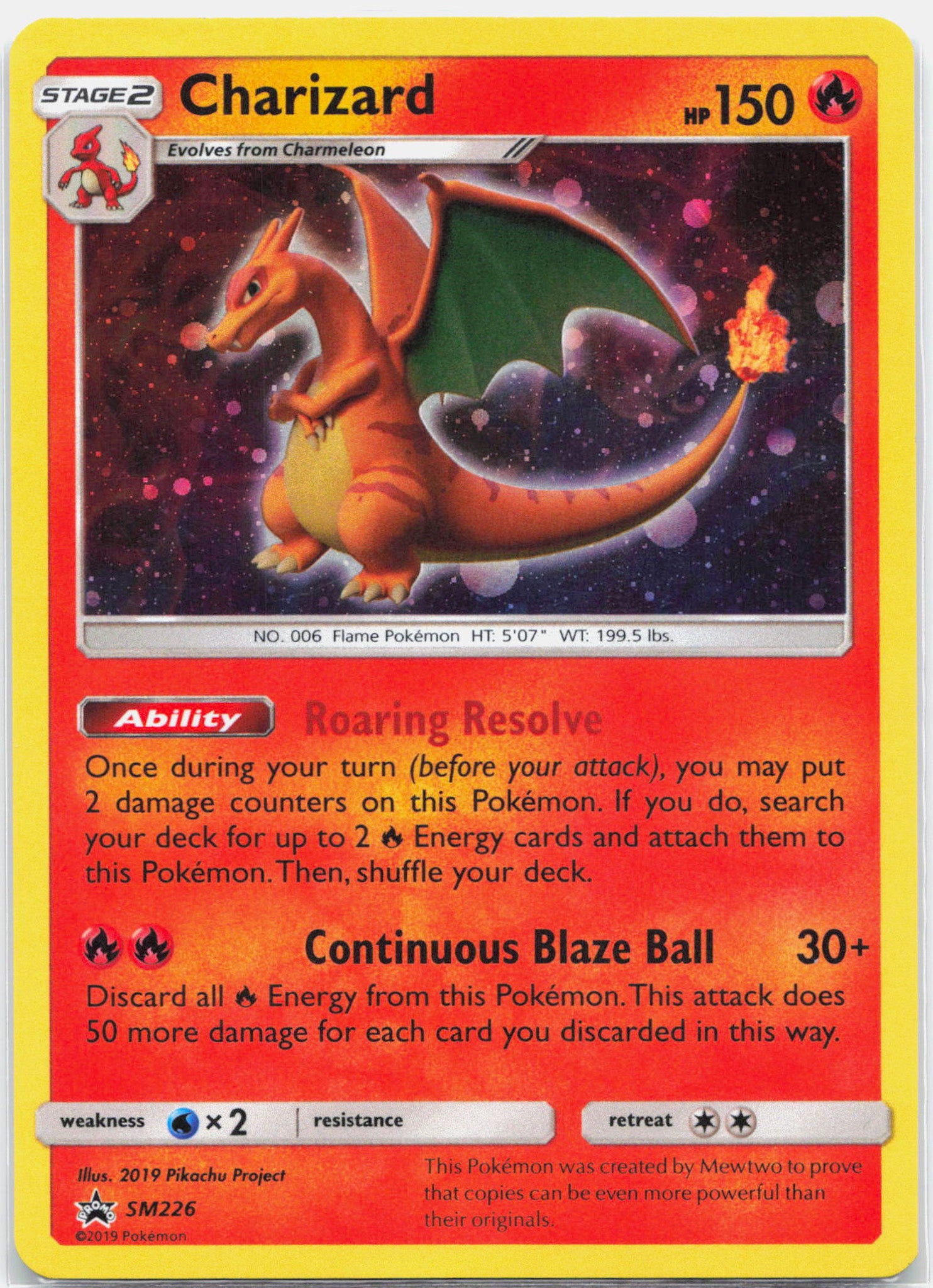 Charizard - SM226 Black Star Promo Pokemon - NM/LP