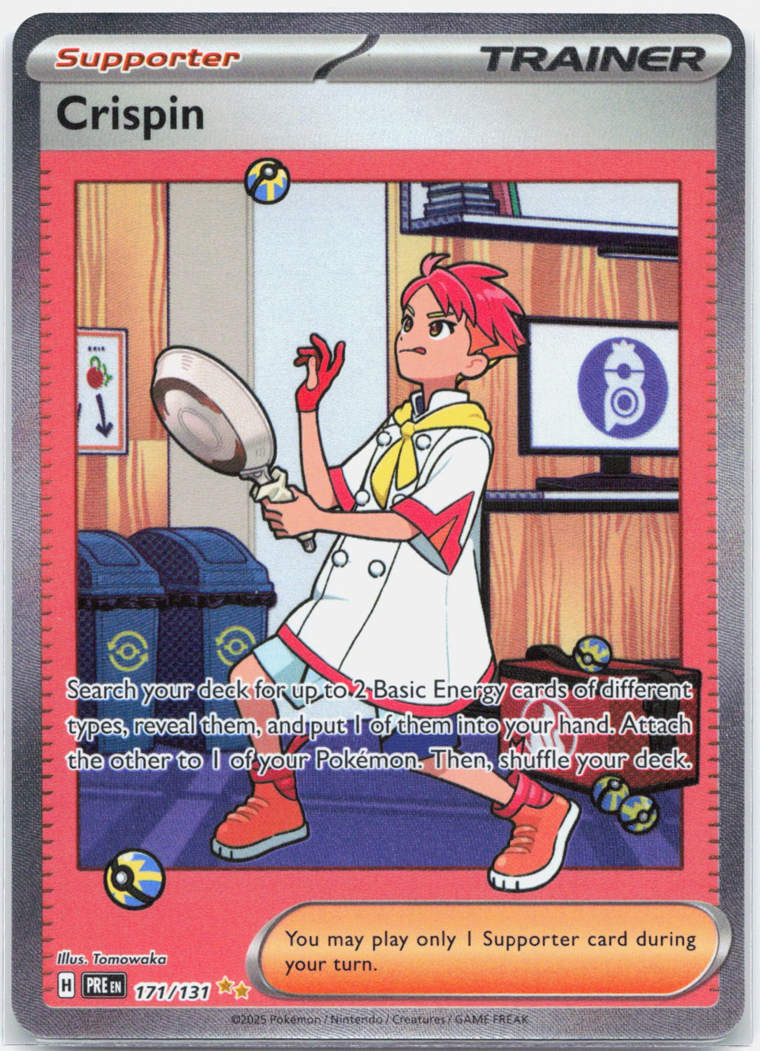 Crispin - 171/131 Prismatic Evolutions Special Illustration Trainer - NM