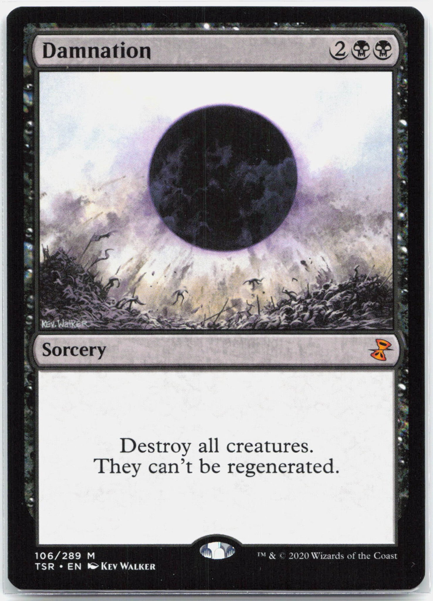 Damnation - 106/289 Time Spiral: Remastered Mythic Magic - NM