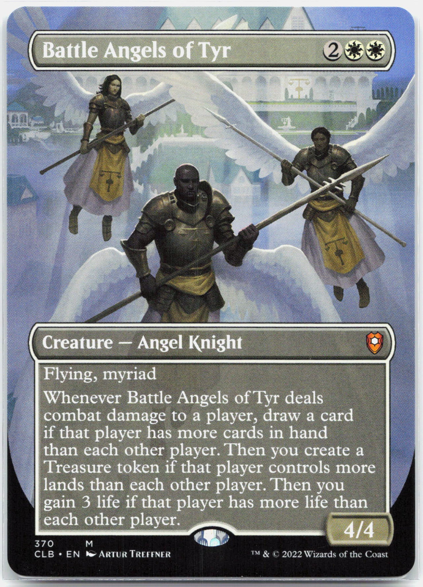 Battle Angels Of Tyr - 370 Commander Legends: Battle For Baldur's Gate Mythic Magic - NM/LP