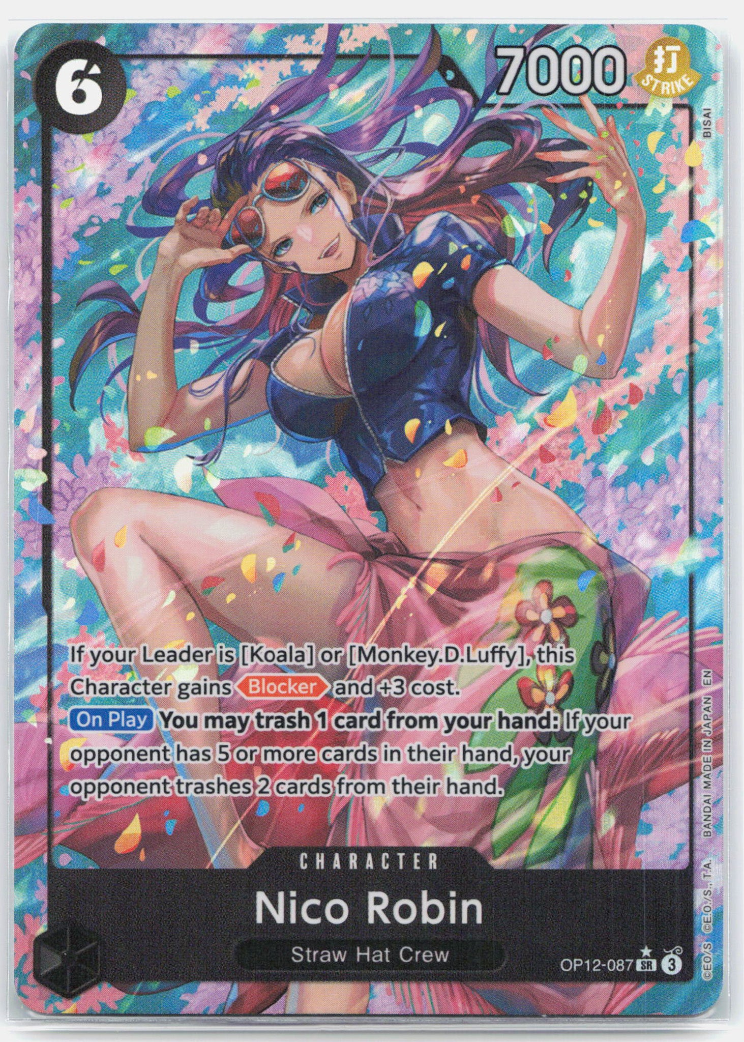 Nico Robin Alternate Art - OP12-087 Legacy of the Master One Piece - NM/LP