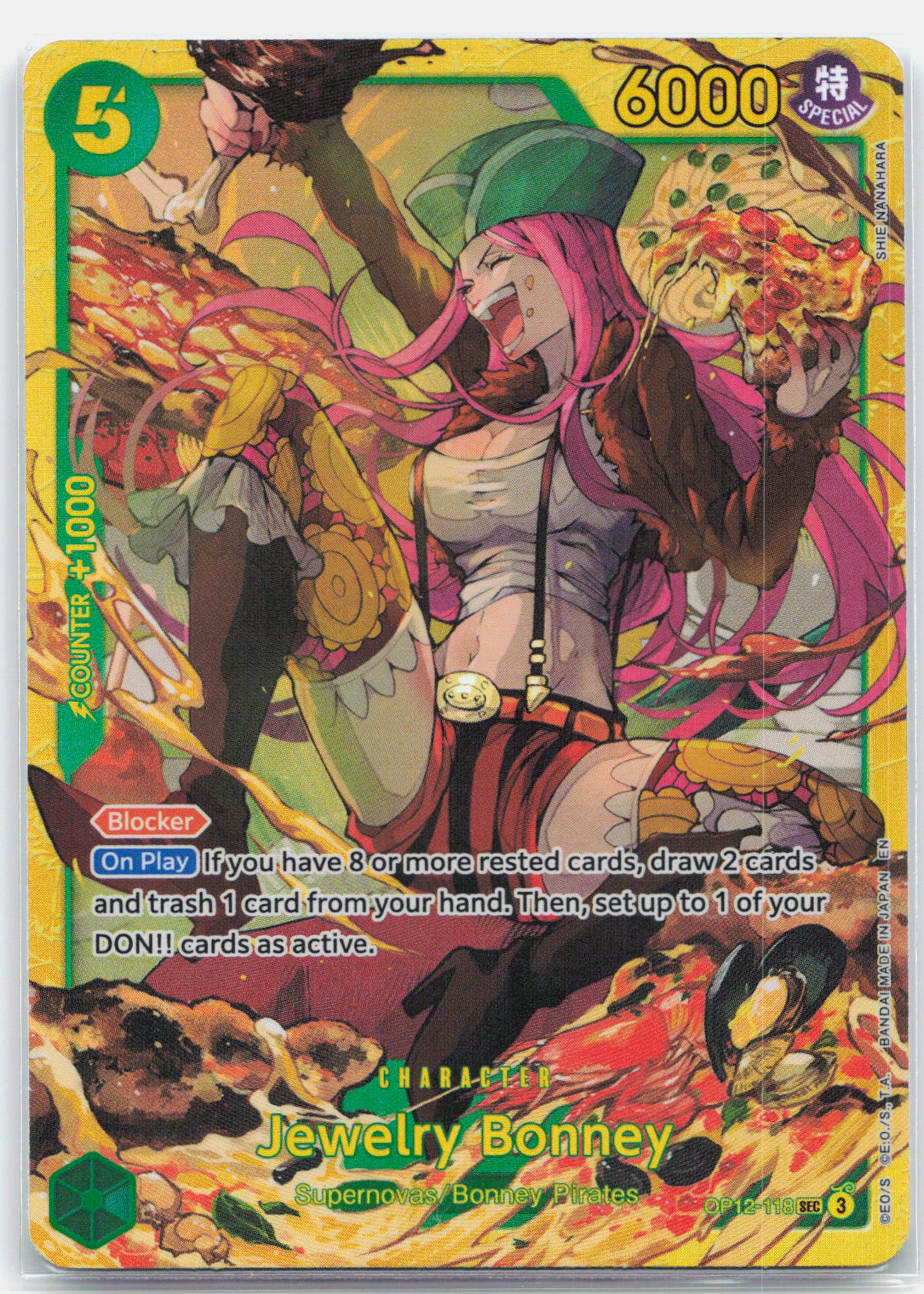 Jewelry Bonney - OP12-118 Legacy of the Master SEC One Piece - NM/MINT