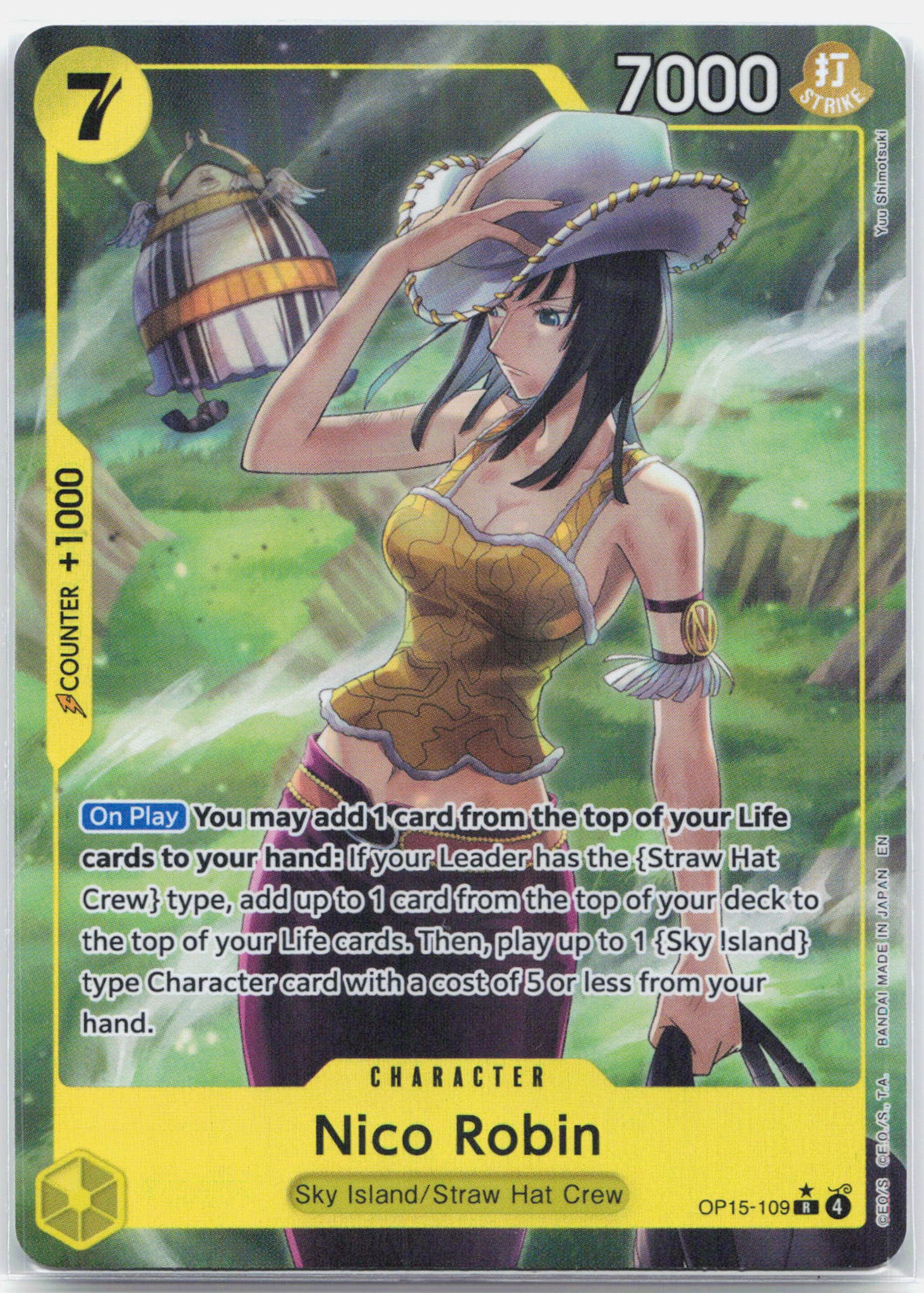 Nico Robin Alternate Art - OP15-109 Adventure on Kami's Island R One Piece - NM