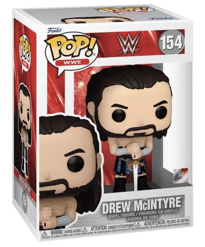 Funko Pop - WWE Vinyl Figure - Drew MCintyre 154