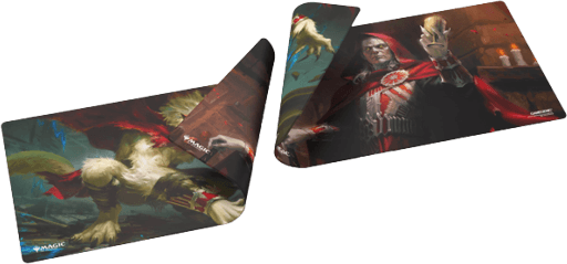 Gamegenic Double Sided Play Mat MTG Reality Fracture: Edgar, Ancient Bloodlord/Edgar, Moonlit Sovereign
