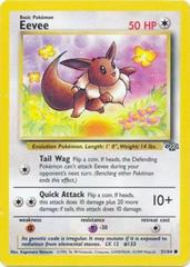 Eevee - 51/64 Jungle Common Unlimited Pokemon - NM