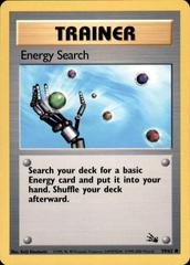 Energy Search - 59/62 Fossil Common Unlimited Pokemon - NM
