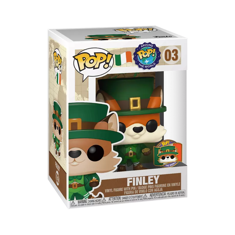 Funko Pop - Around The World Vinyl Figure - Finley 03