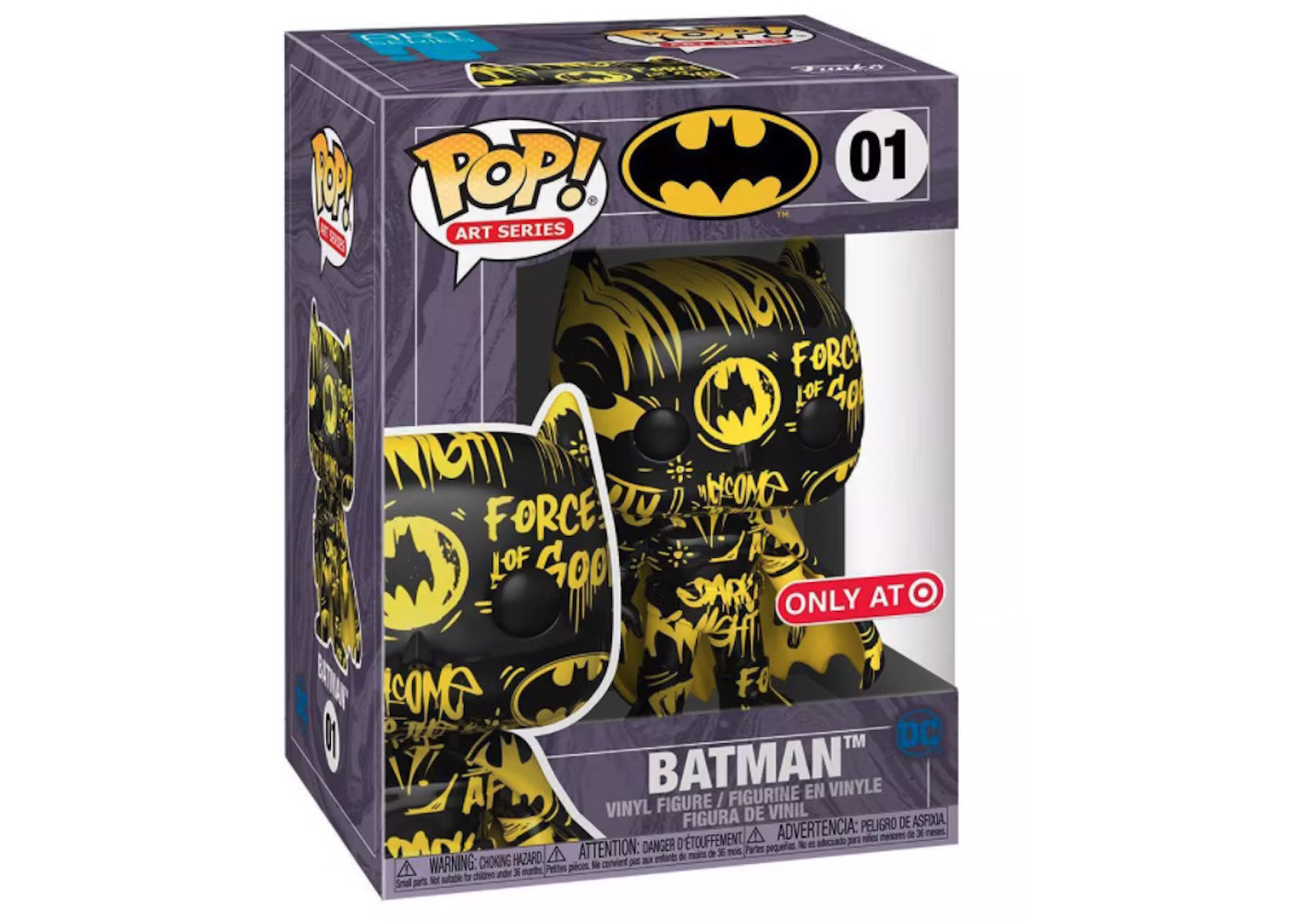 Funko Pop -  DC Comic Art Vinyl Figure - Batman 01 Taget Exc