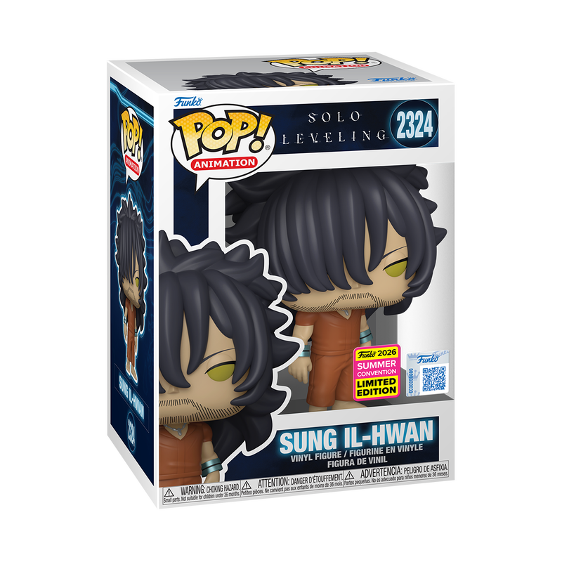 Funko POP - Solo Leveling Vinyl Figure - Sung Il-Hwan 2324 2026 Summer Con