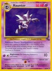 Haunter - 21/62 Fossil Rare Unlimited Pokemon - NM