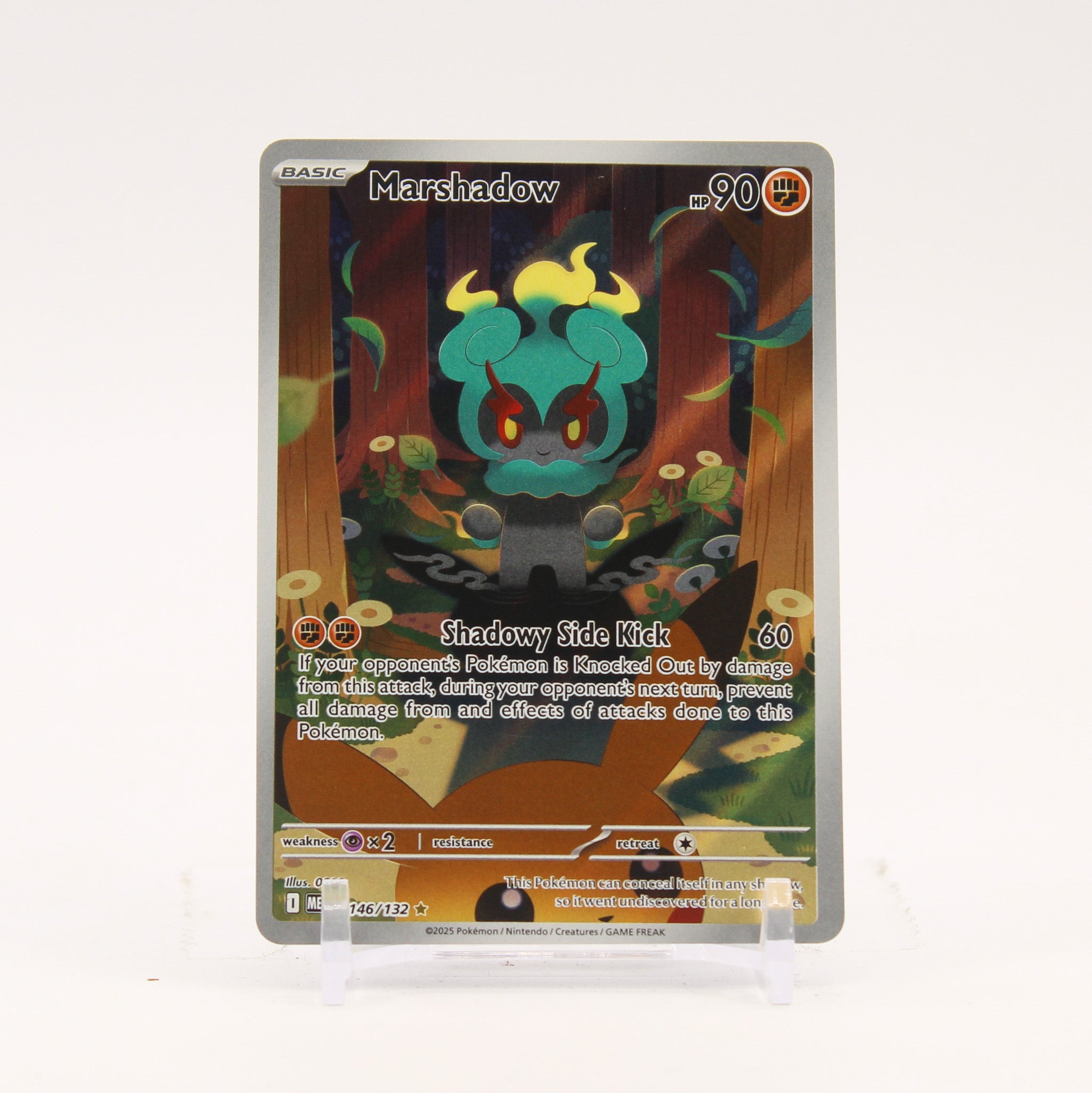 Marshadow - 146/132 Mega Evolution Illustration Rare Pokemon - NM/MINT