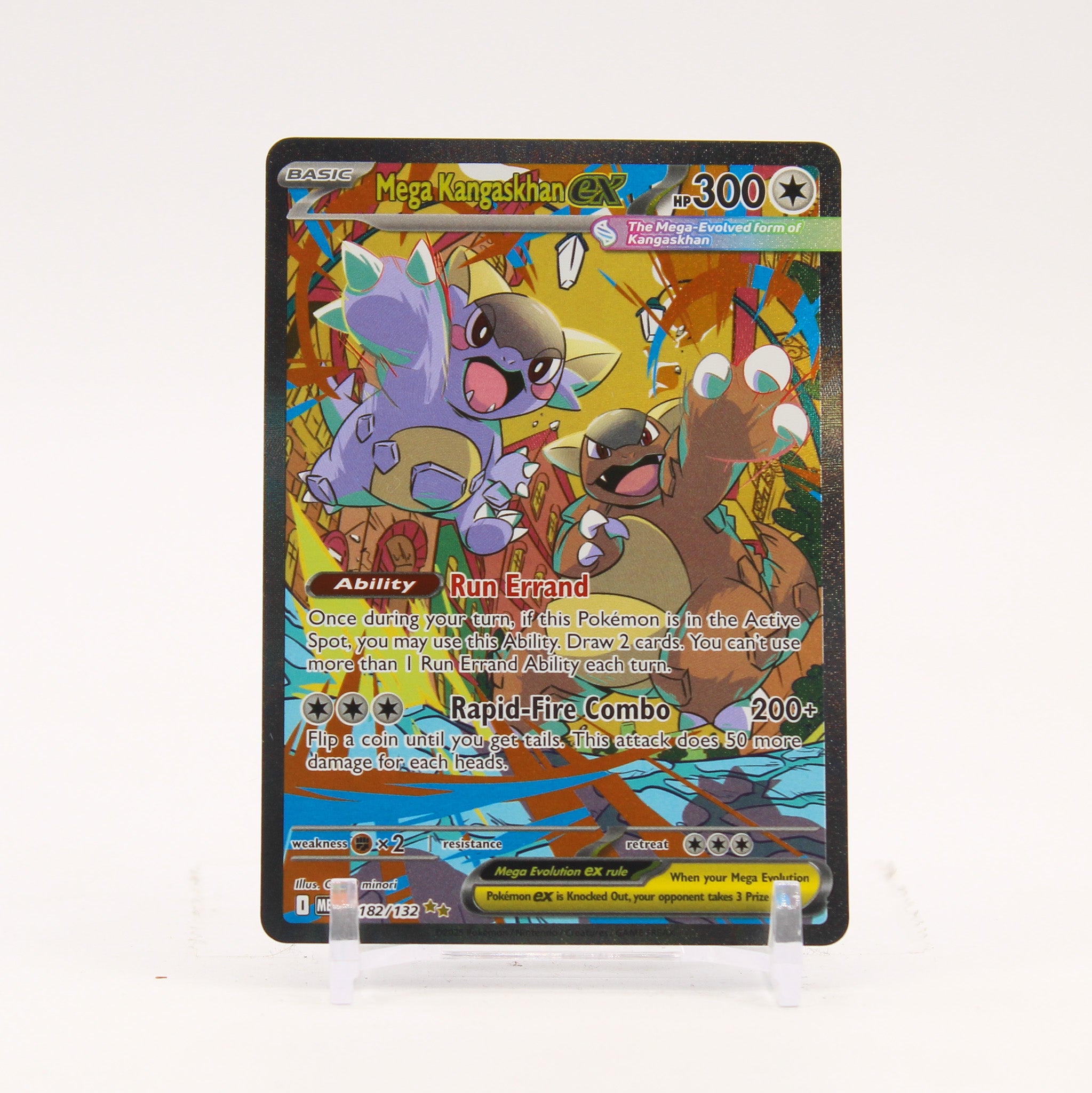 Mega Kangaskhan ex - 182/132 Mega Evolution Special Illustration Pokemon - NM/MINT