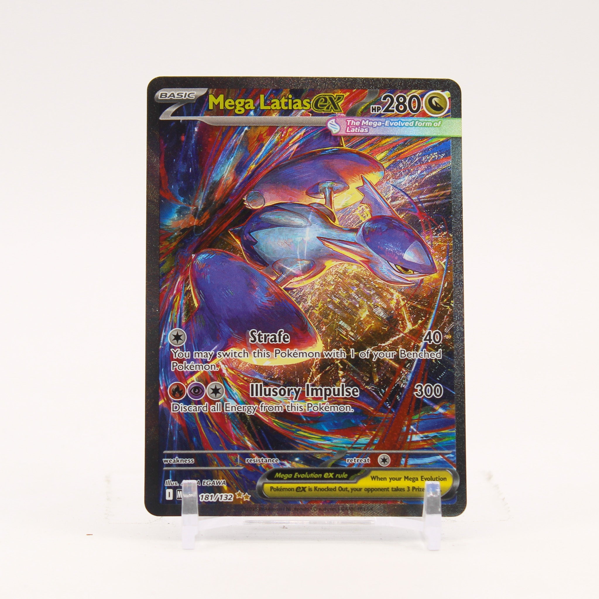 Mega Latias ex - 181/132 Mega Evolution Special Illustration Pokemon - NM/MINT