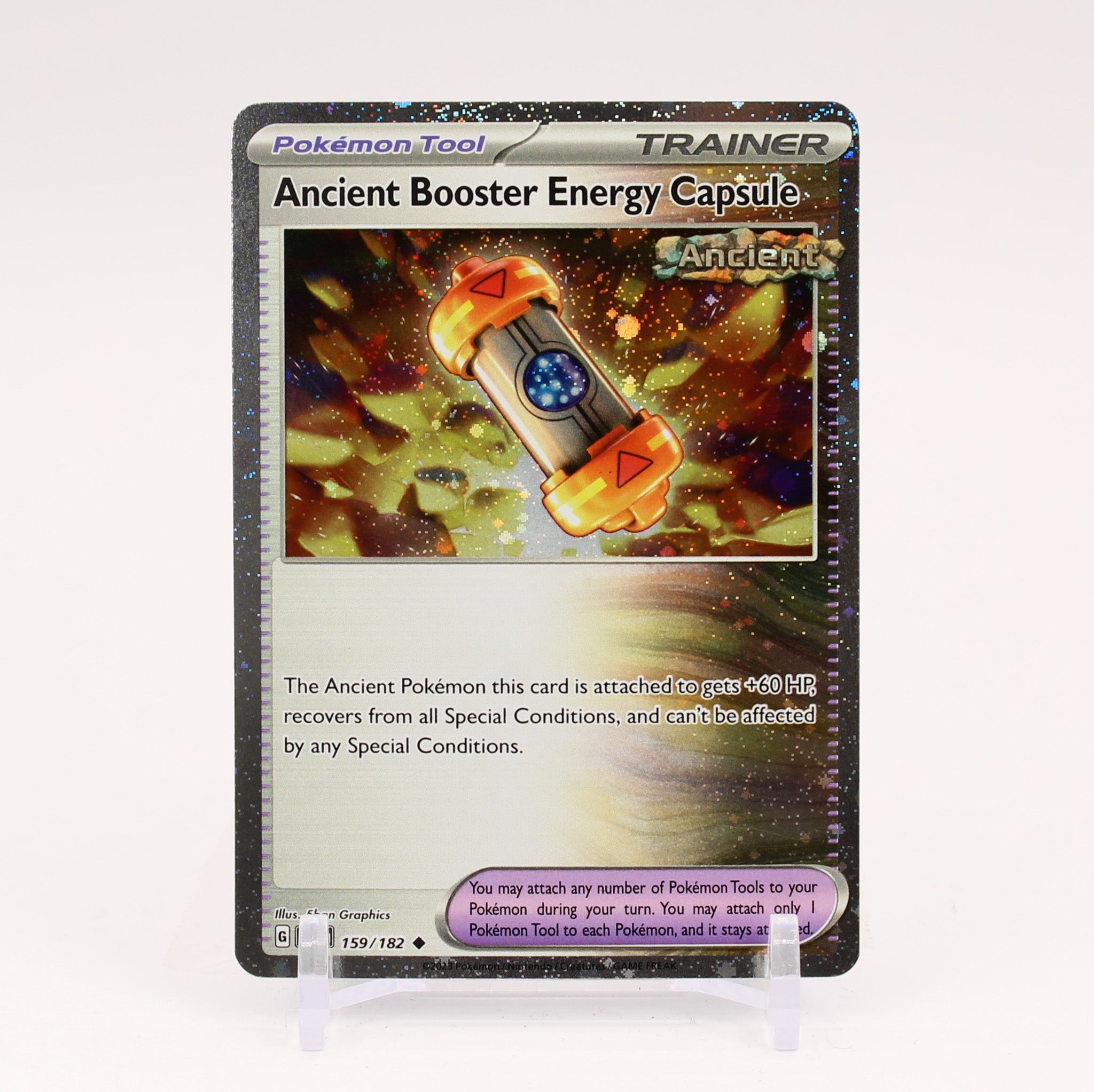 Ancient Booster Energy Capsule - Cosmos Holo Promo Trainer - NM/MINT