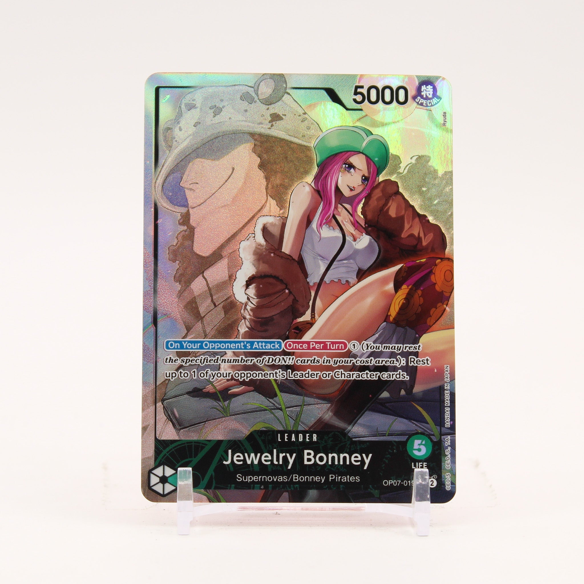 Jewelry Bonney Parallel - OP07-019 500 Years in the Future L One Piece - NM