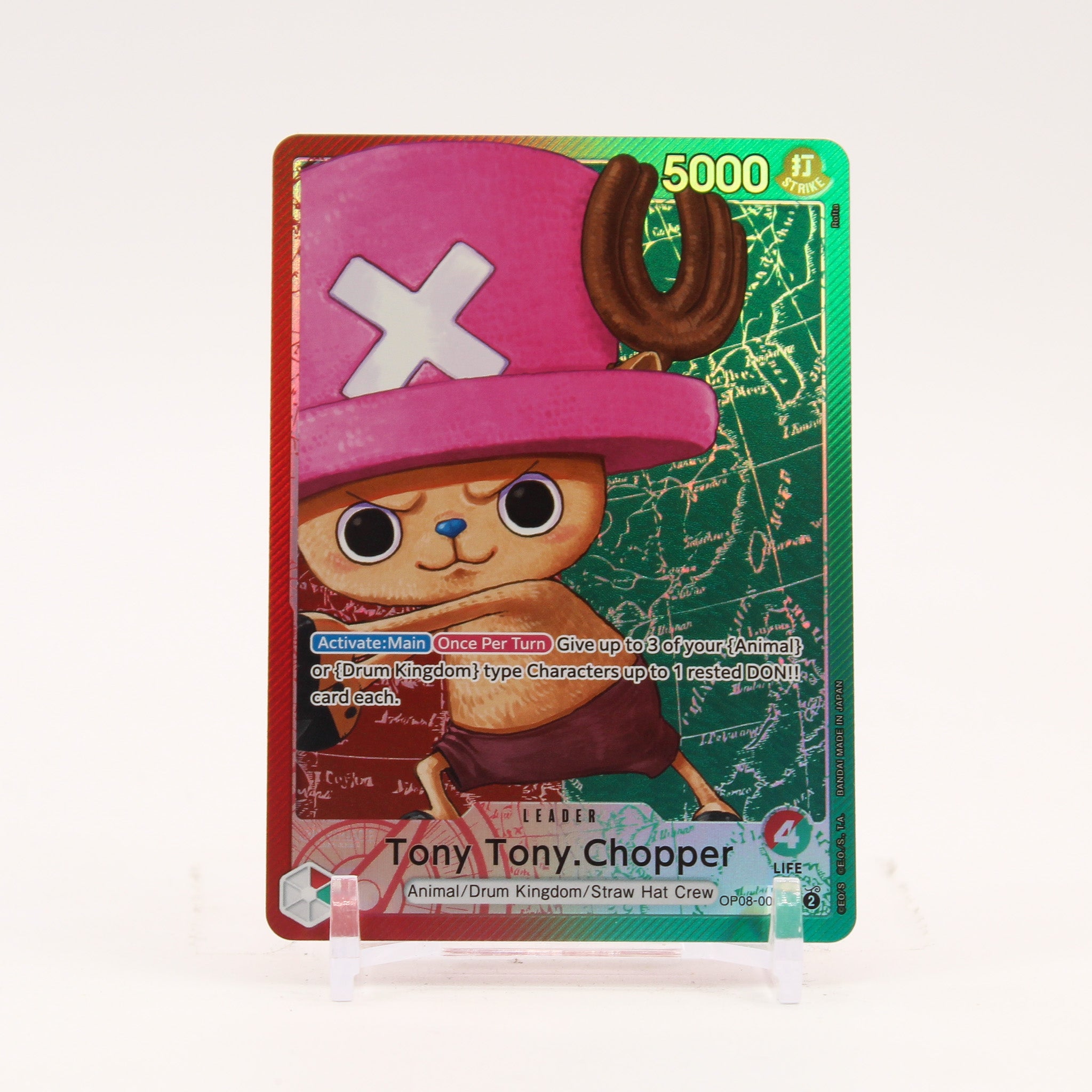 Tony Tony.Chopper Parallel - OP08-001 Two Legends L One Piece - NM