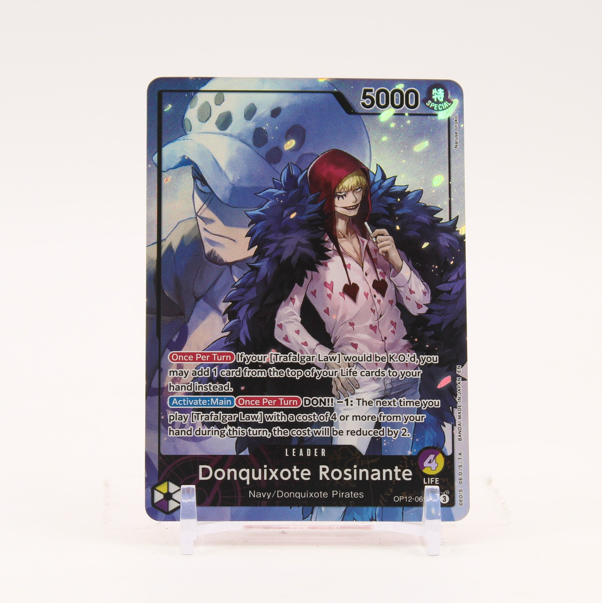 Donquixote Rosinante Alternate Art - OP12-061 Legacy of the Master L One Piece - NM/MINT