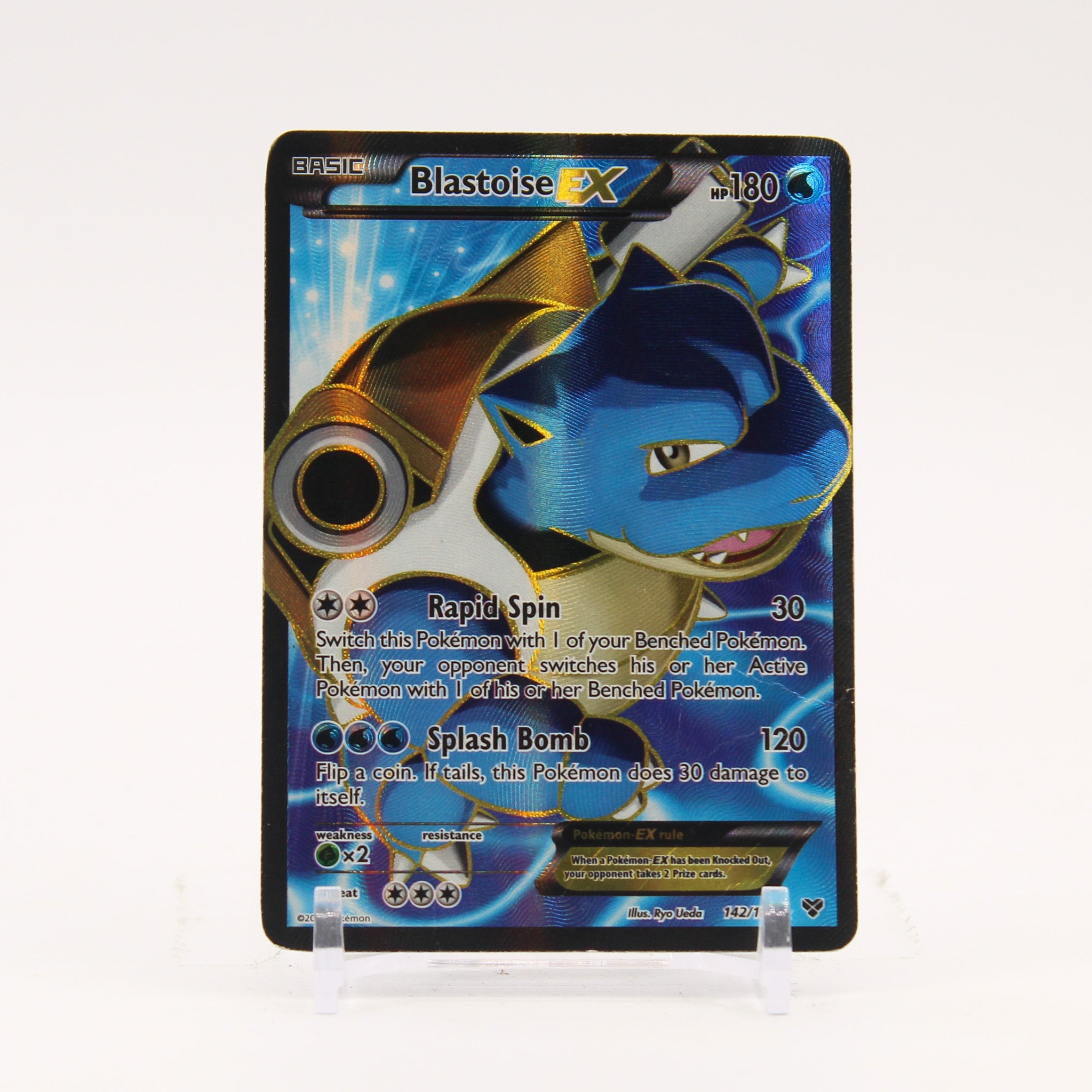Blastoise EX - 142/146 XY Full Art Pokemon - HP
