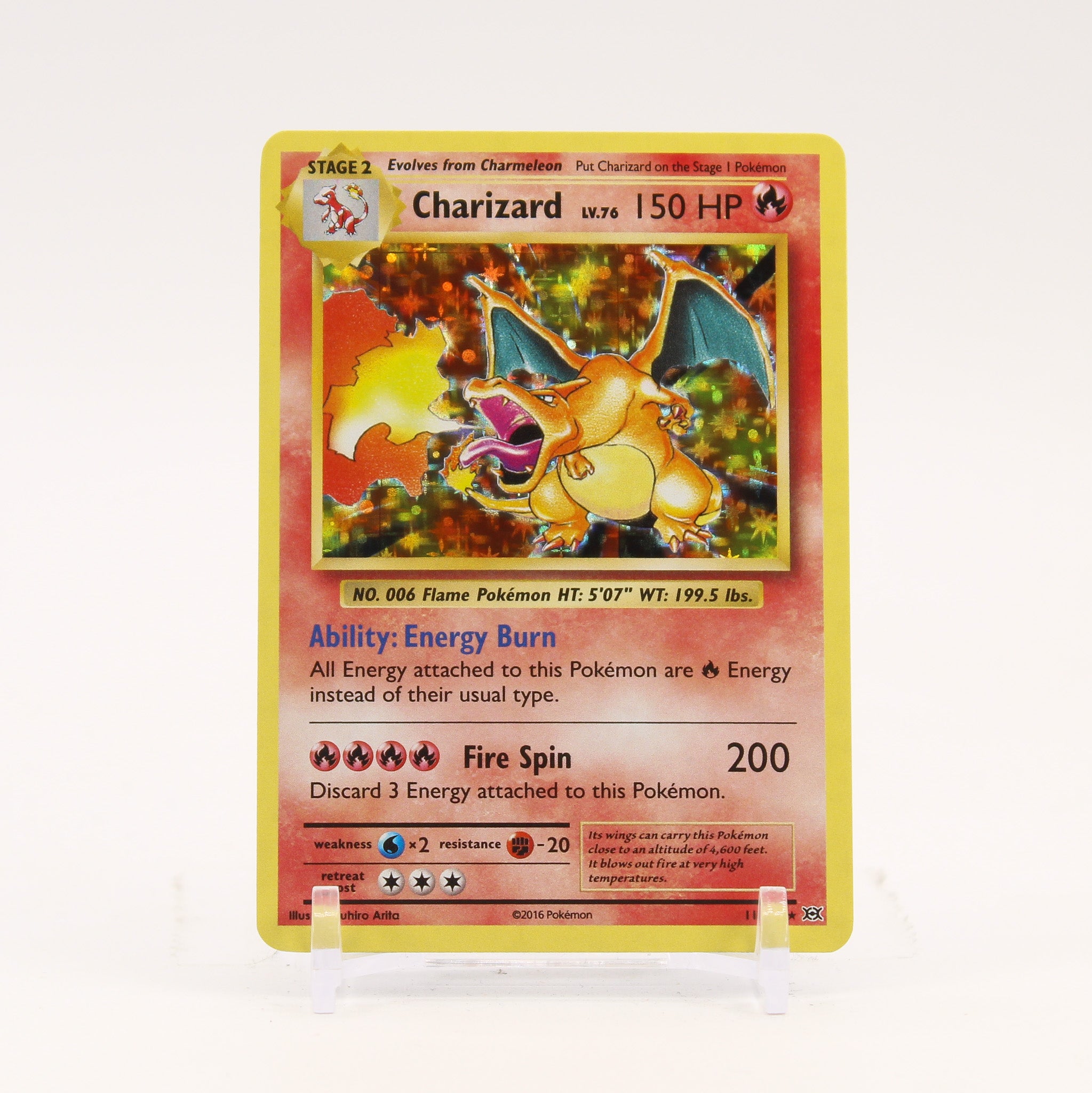Charizard - 11/108 Evolutions Holo Rare Pokemon - NM/LP