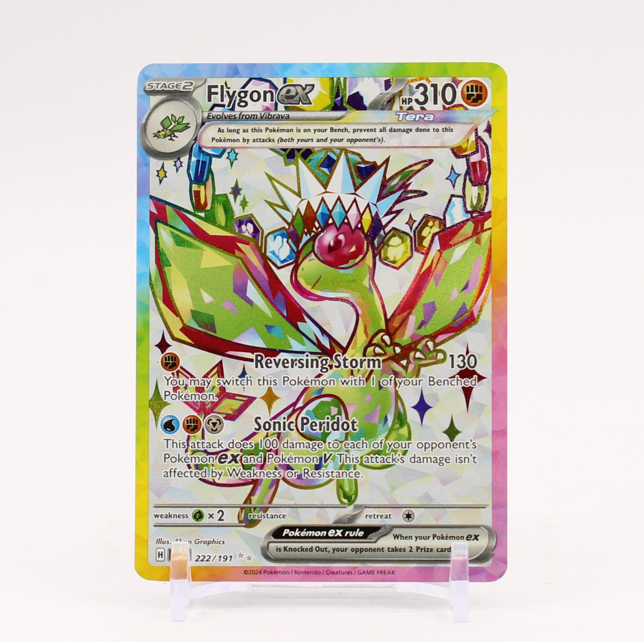 Flygon ex - 222/191 Surging Sparks Full Art Pokemon - NM/MINT