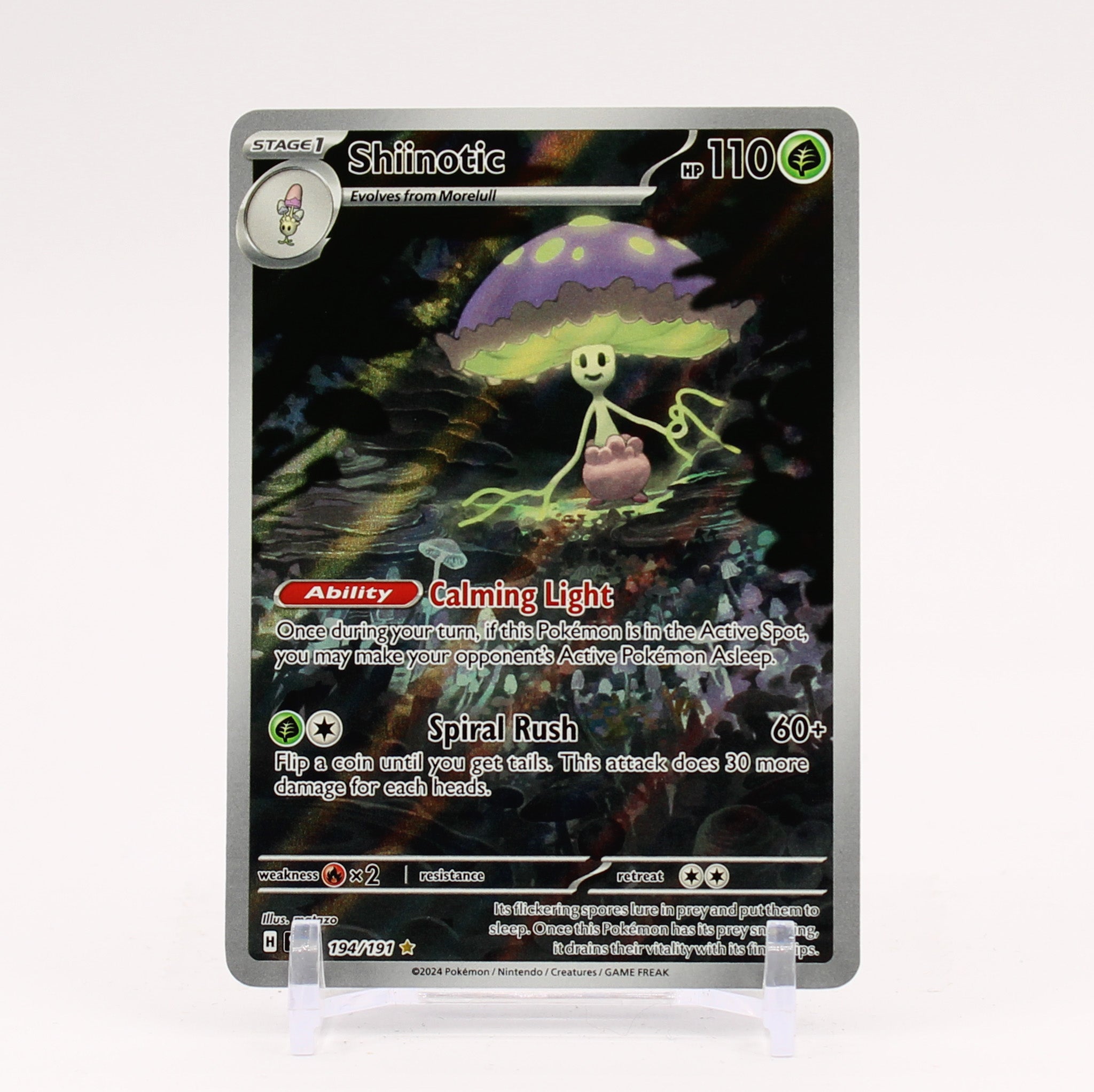Shiinotic - 194/191 Surging Sparks Illustration Rare Pokemon - NM/MINT