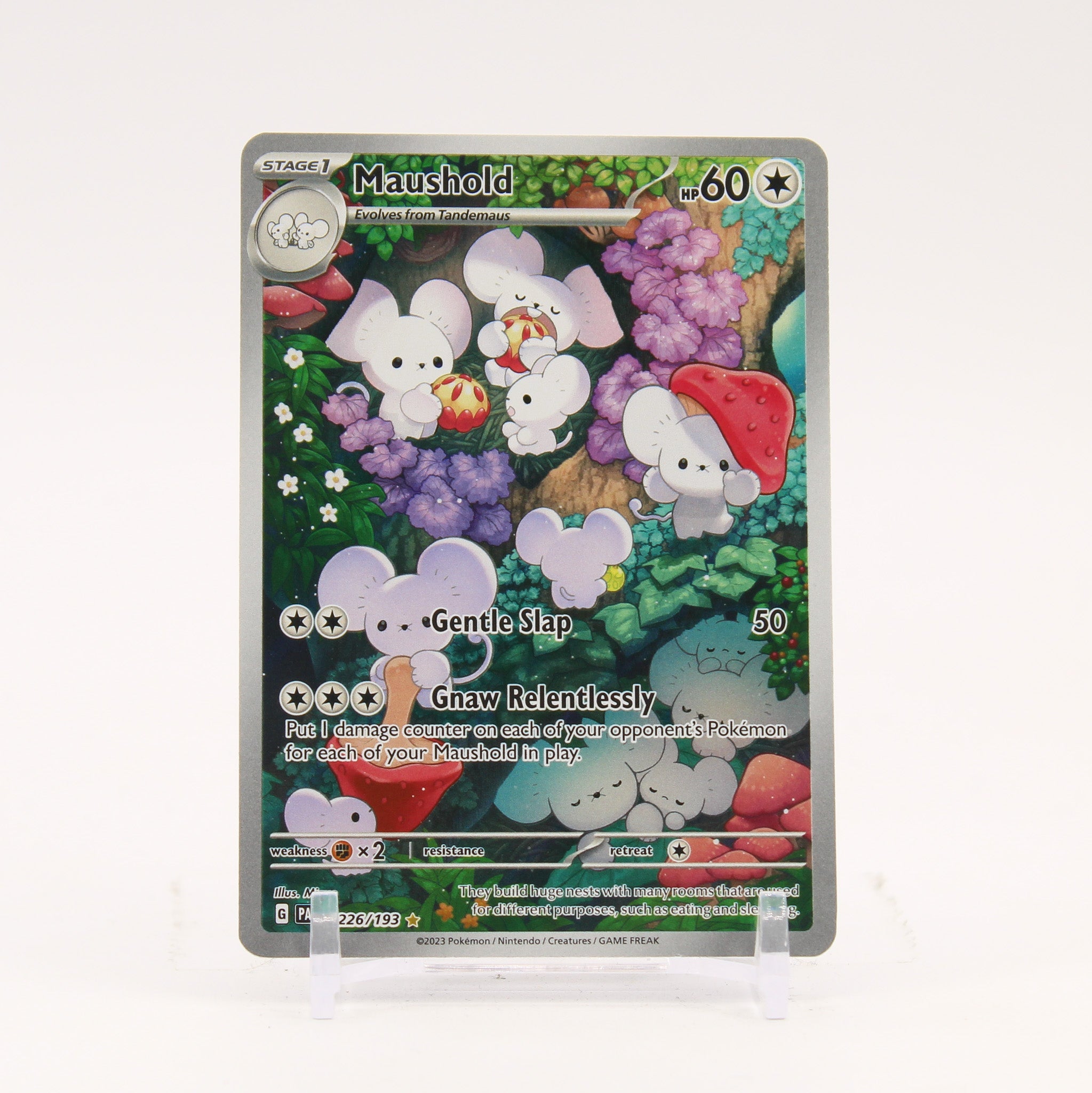 Maushold - 226/193 Paldea Evolved Illustration Rare Pokemon - NM/LP
