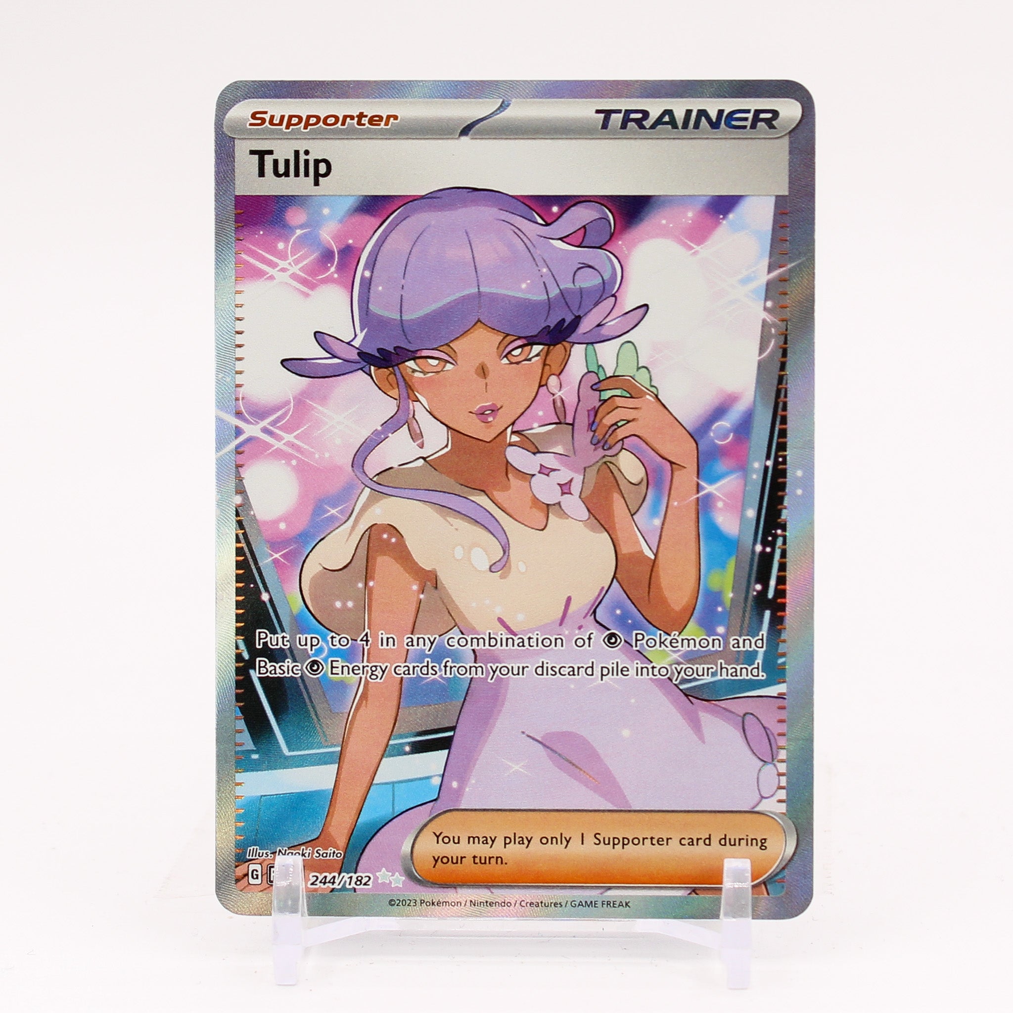 Tulip - 244/182 Paradox Rift Full Art Trainer - NM/MINT