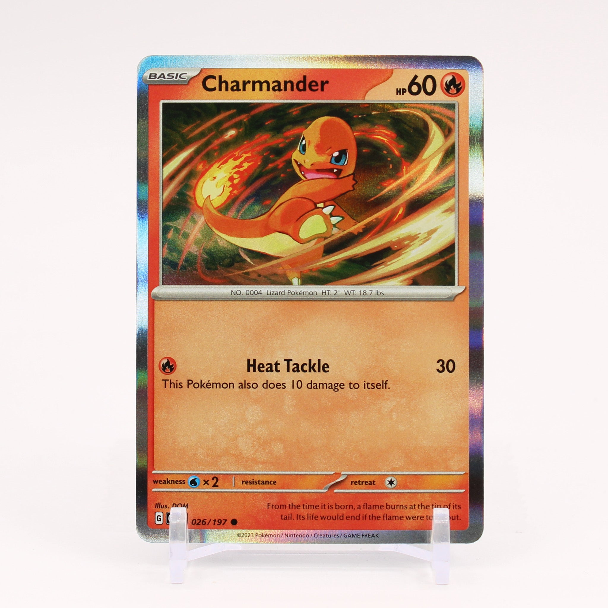 Charmander - 026/197 Charizard ex Collection Box Promo Holo Pokemon - NM/MINT