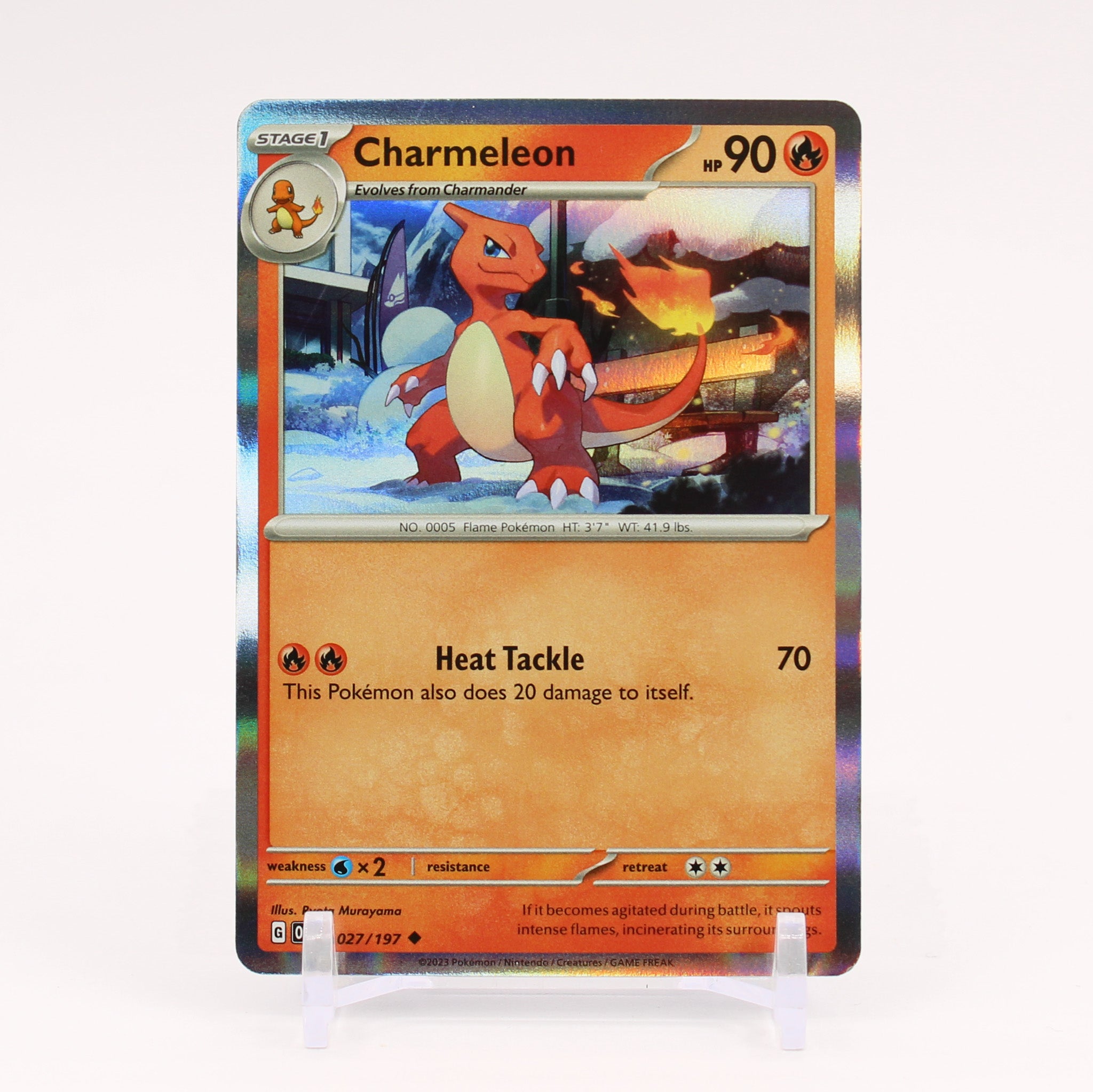 Charmeleon - 027/197 Charizard ex Collection Box Promo Holo Pokemon - NM/MINT