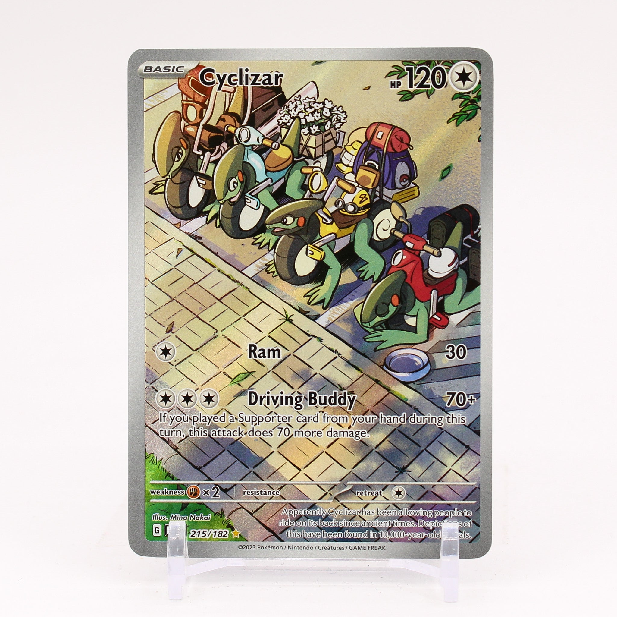 Cyclizar - 215/182 Paradox Rift Illustration Rare Pokemon - NM/MINT