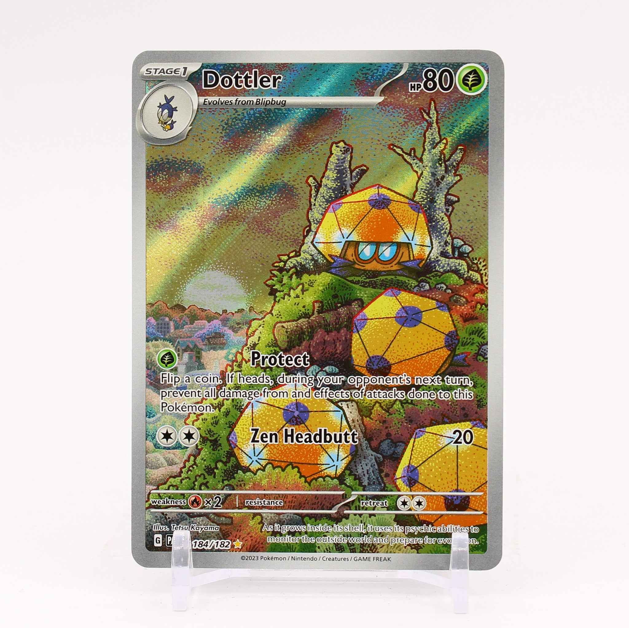 Dottler - 184/182 Paradox Rift Illustration Rare Pokemon - NM/MINT