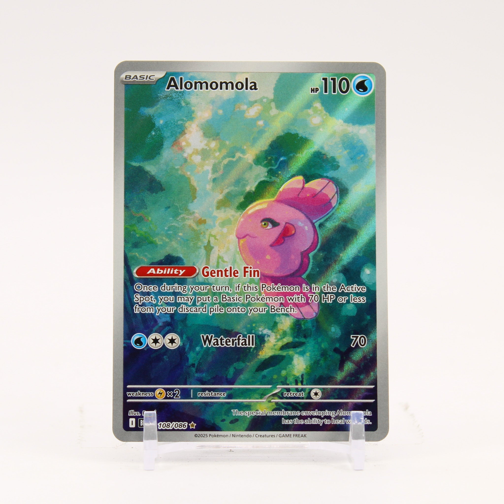 Alomomola - 108/086 Black Bolt Illustration Rare Pokemon - NM
