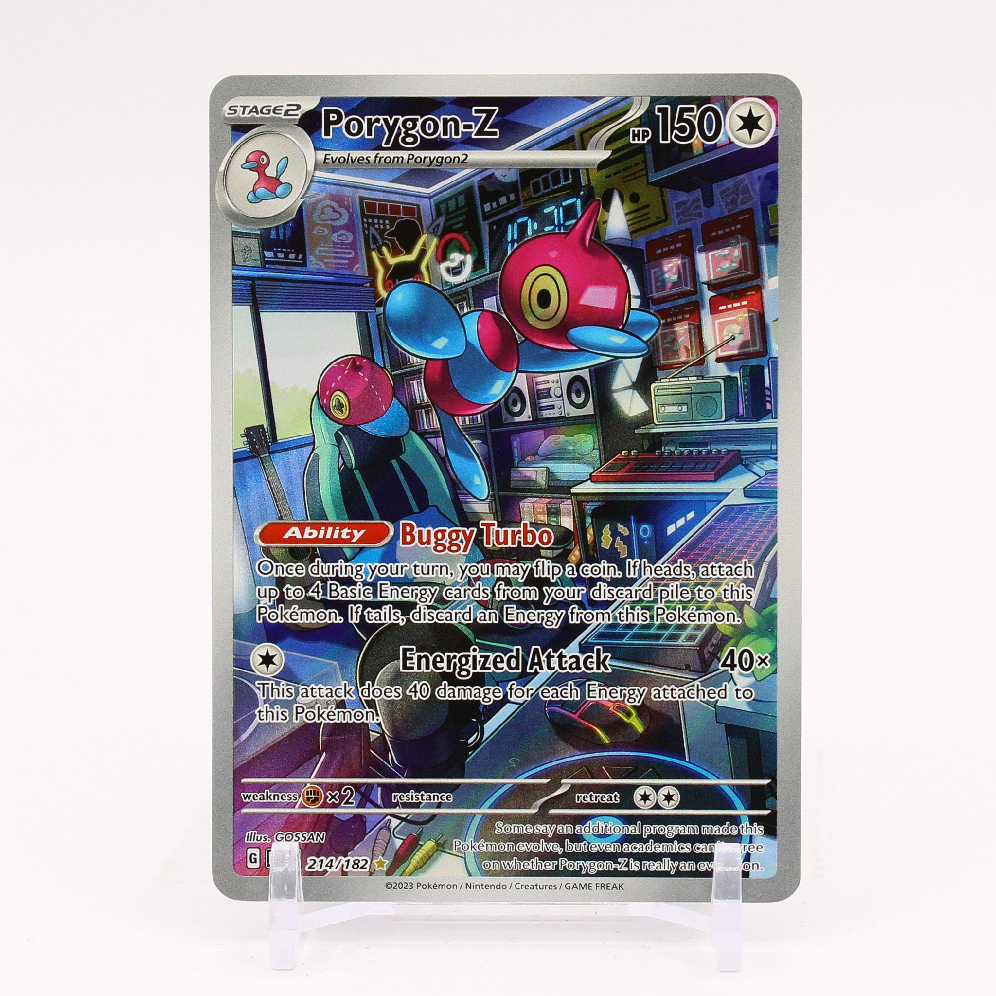 Porygon Z - 214/182 Paradox Rift Illustration Rare Pokemon - NM/MINT