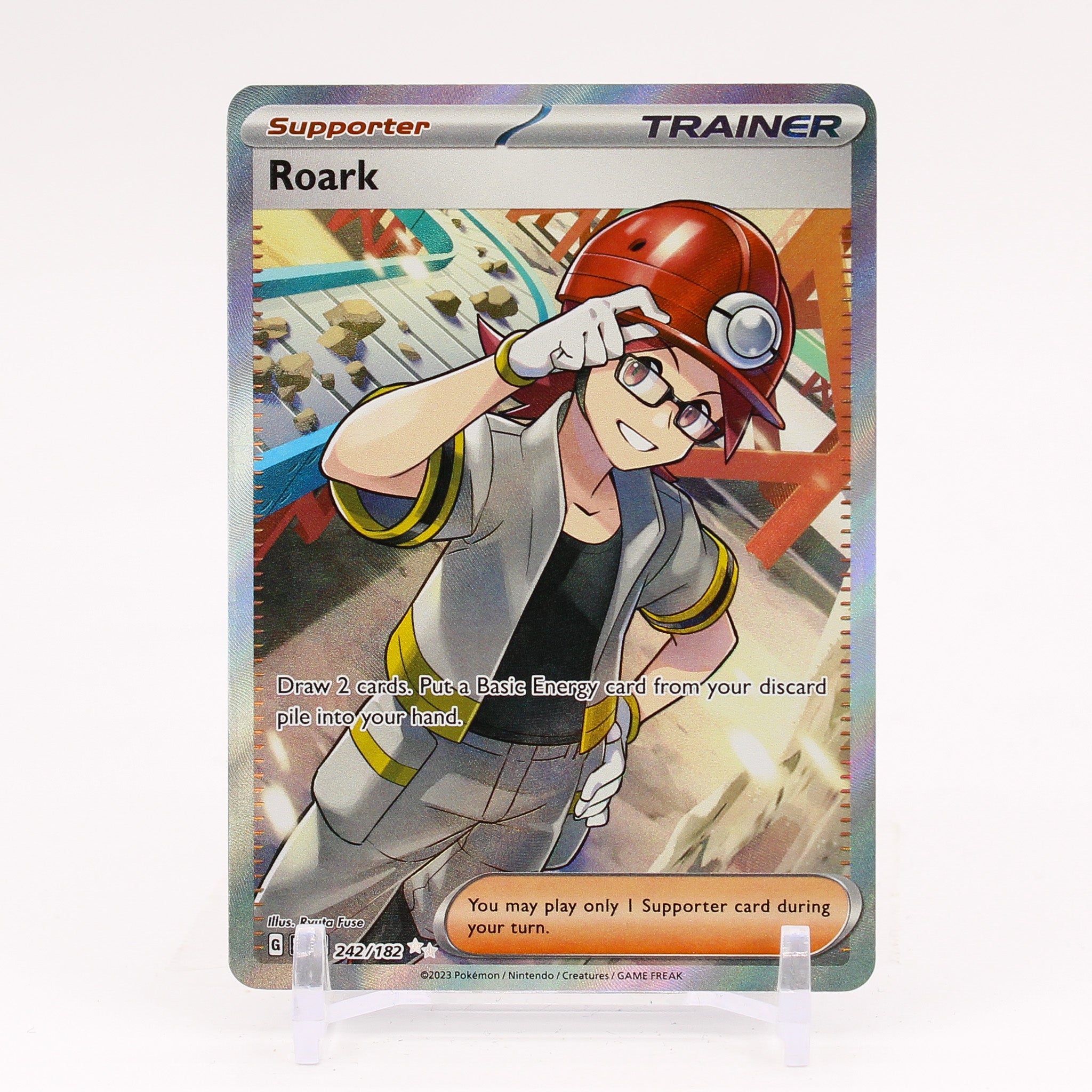 Roark - 242/182 Paradox Rift Full Art Trainer - NM/MINT