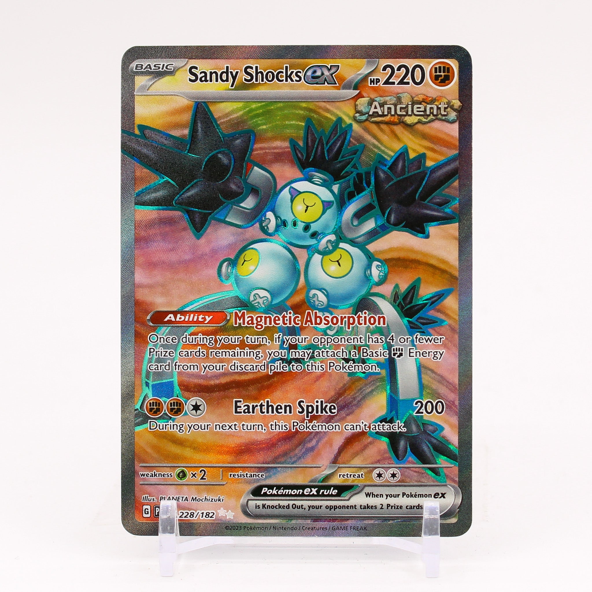 Sandy Shocks ex - 228/182 Paradox Rift Full Art Pokemon - NM/MINT