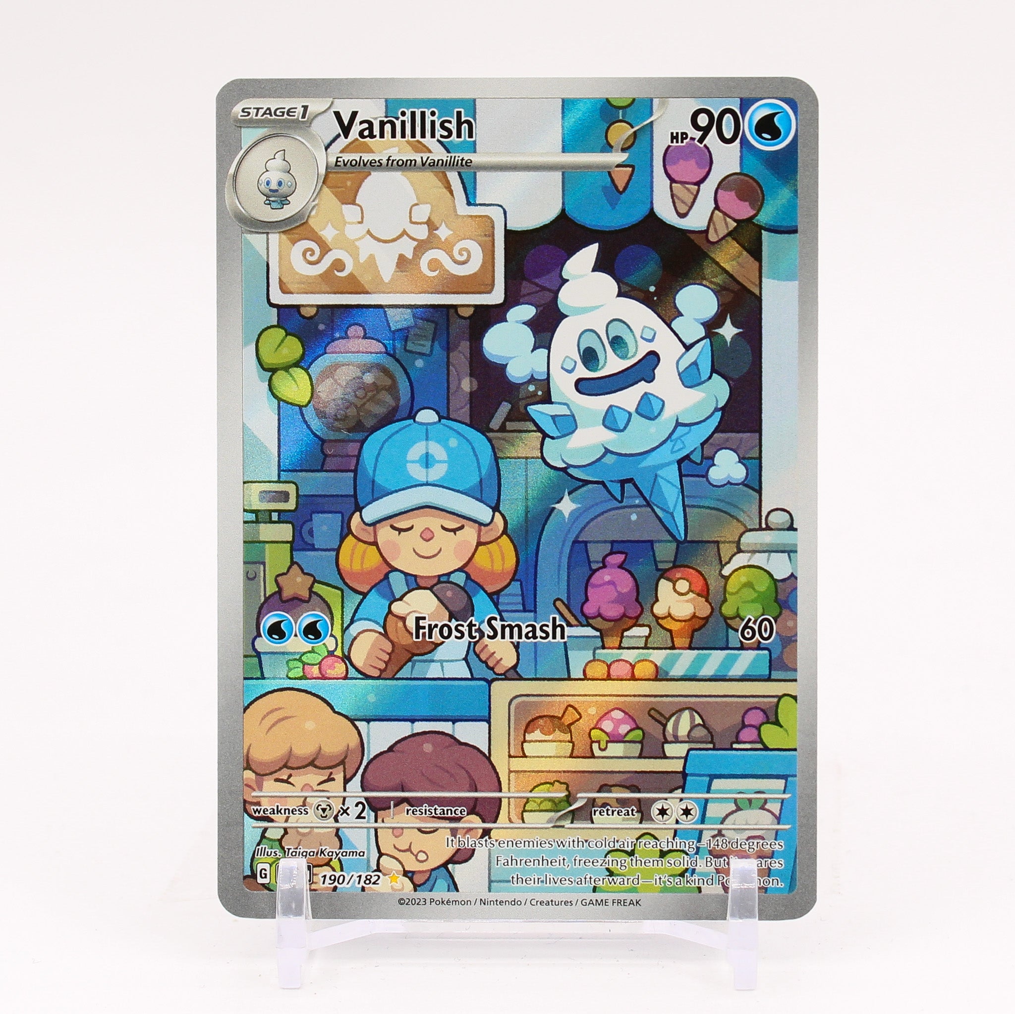 Vanillish - 190/182 Paradox Rift Illustration Rare Pokemon - NM/MINT