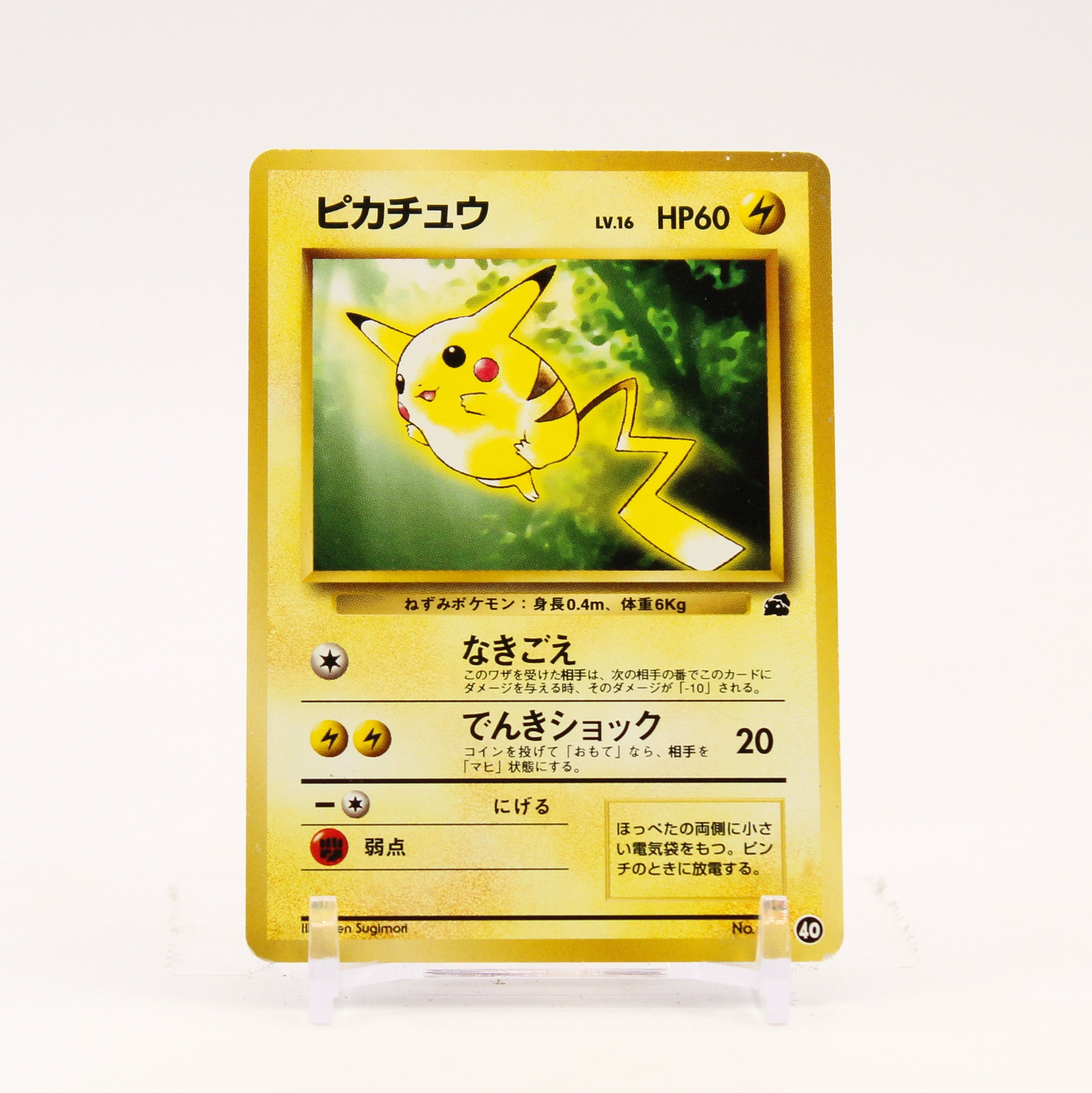 Pikachu - 025 Japanese Intro Pack Bulbasaur Promo Pokemon - LP/MP