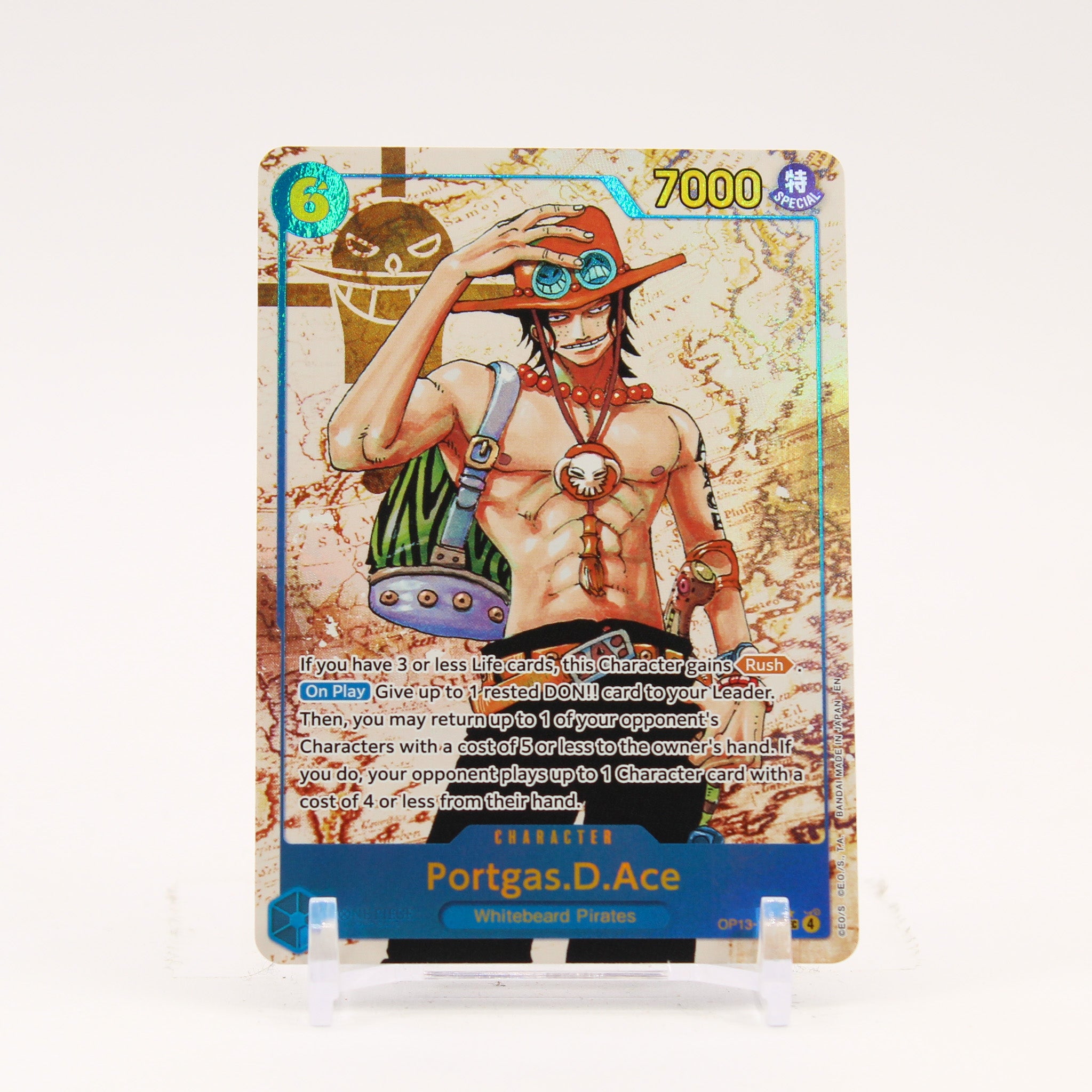 Portgas.D.Ace Parallel - OP13-119 Carrying On His Will SEC One Piece - NM